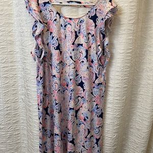 NWOT Lilly Pulitzer Dani Dress High Tide Navy